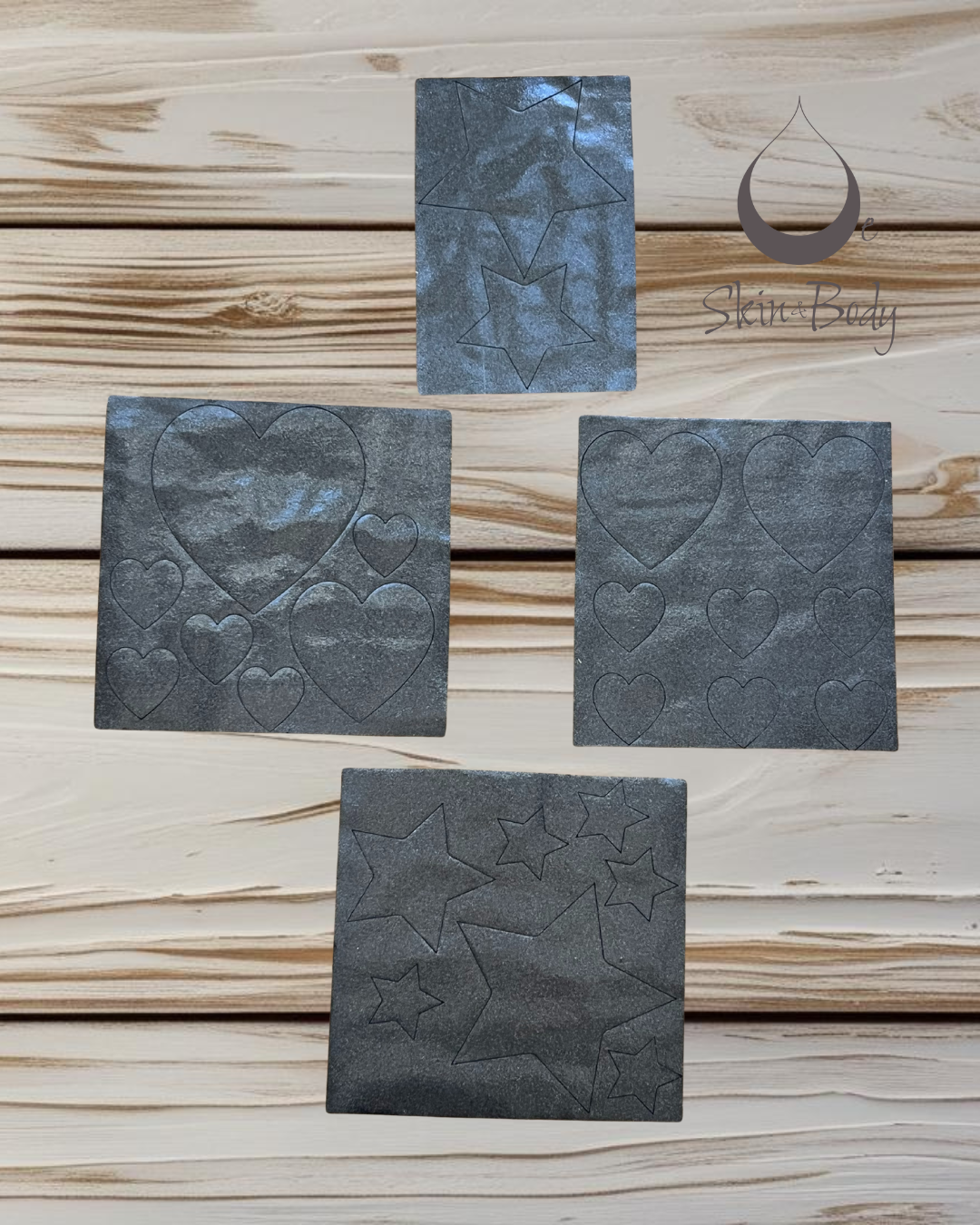 OeSkin Magnetic Patches – Hearts & Stars Edition