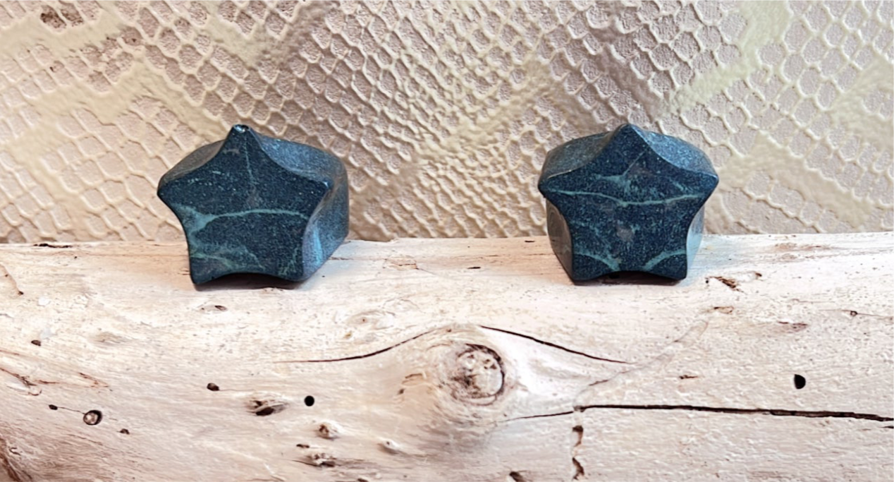 MAGNETIC COPPER STAR RING - SPARKLE TURQUOISE