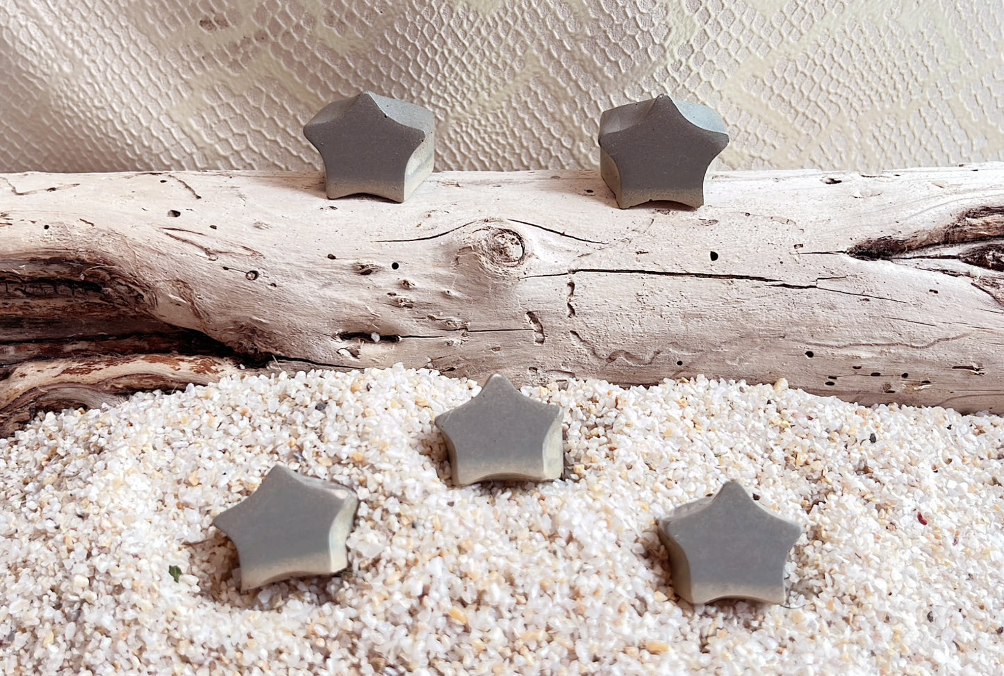 MAGNETIC COPPER STAR RING - SAND